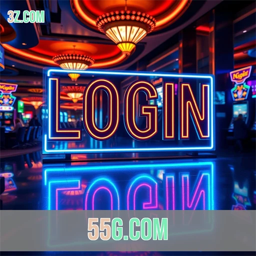 Login Criativo e Engajante no 55g.com para Gamers